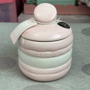 Luna & Sage Pink Macaron Canister